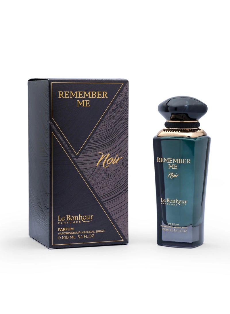عطور لابونير ريميمبر مي نوير عطر أو دو بارفان 100 مل للجنسين – عطر أروماتك فوچير فاخر طويل الثبات برائحة الموز الكريمي والأناناس واللافندر والتونكا – برفيوم فخم للمناسبات - Image 1